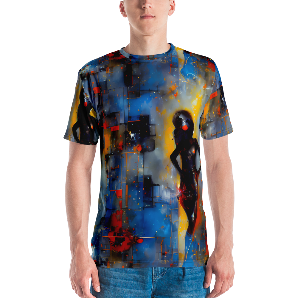 Men's Crew Neck T-Shirt - Neoblock Fusion