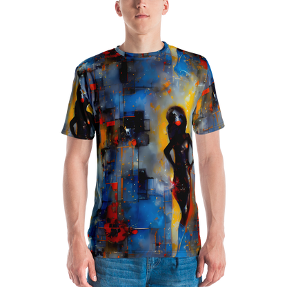 Men's Crew Neck T-Shirt - Neoblock Fusion