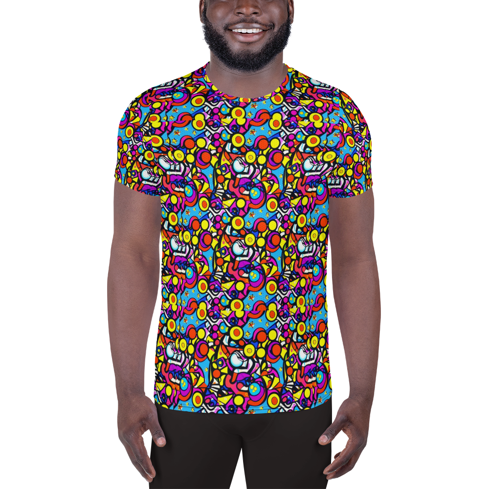 Men's Athletic T-Shirt - Stellar Circus