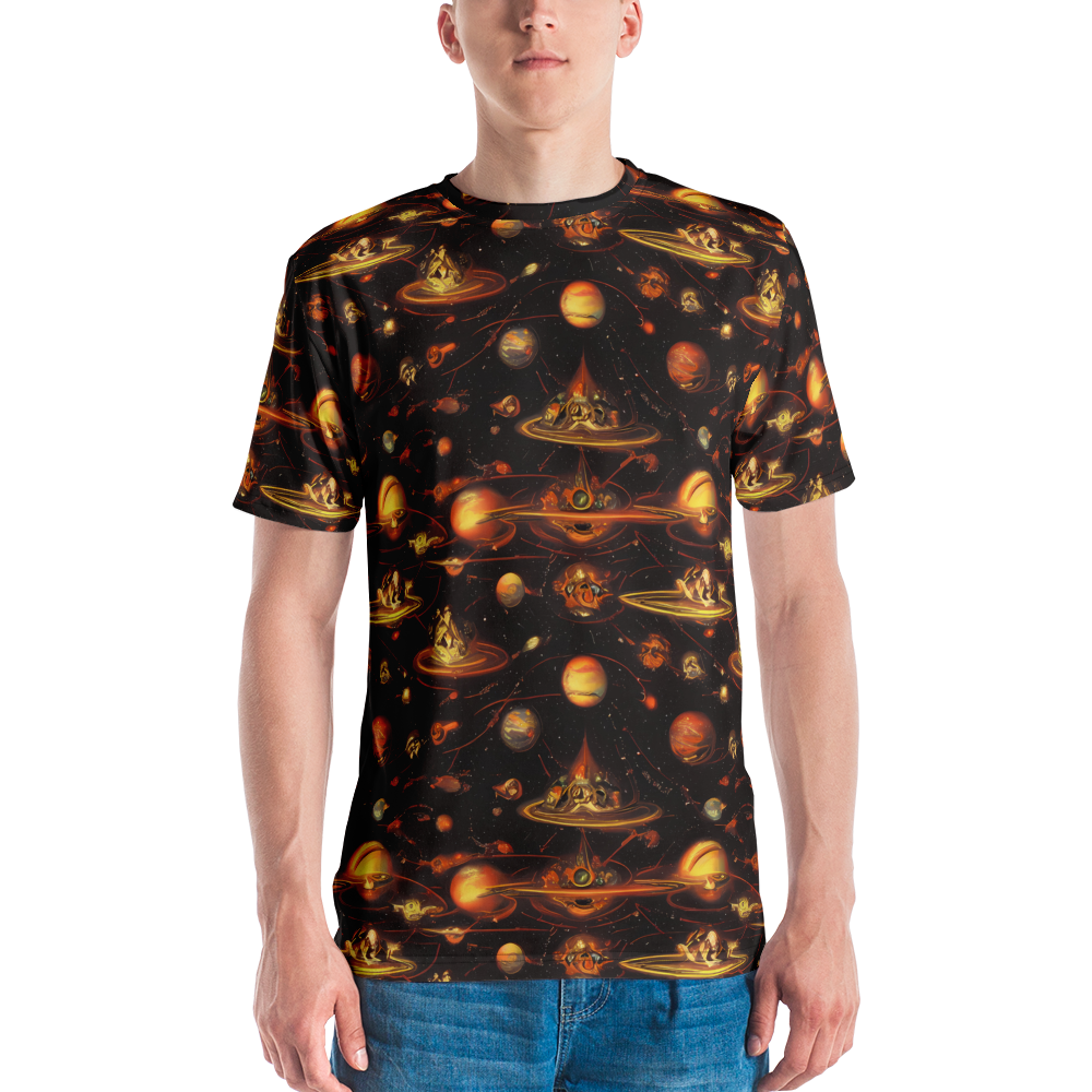 Men's Crew Neck T-Shirt - Murillo Vortex