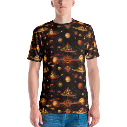 Men's Crew Neck T-Shirt - Murillo Vortex