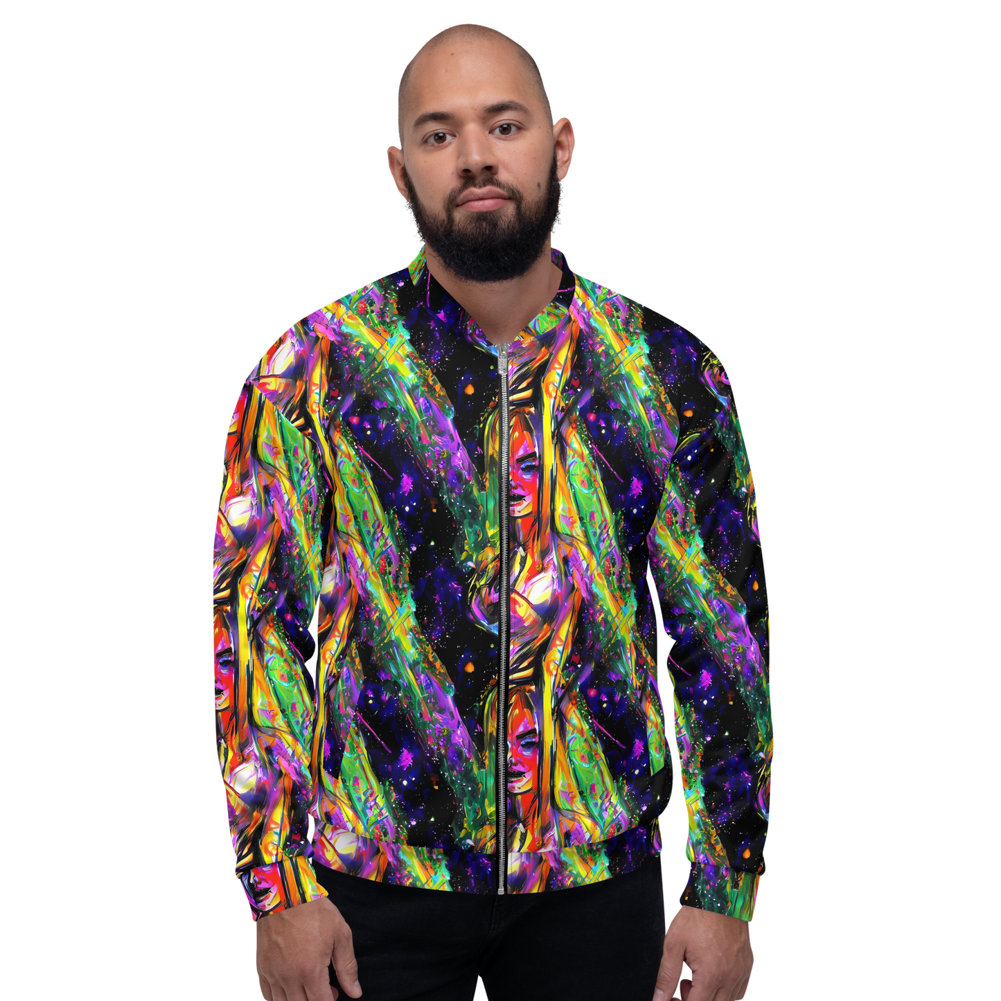 Bomber Jacket - Galactic Flamenco