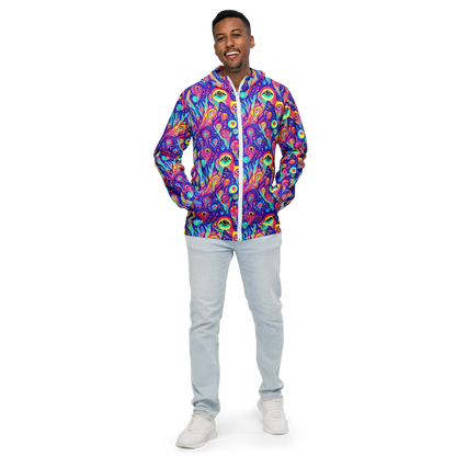 Men's Windbreaker - Mystic Petal Dance