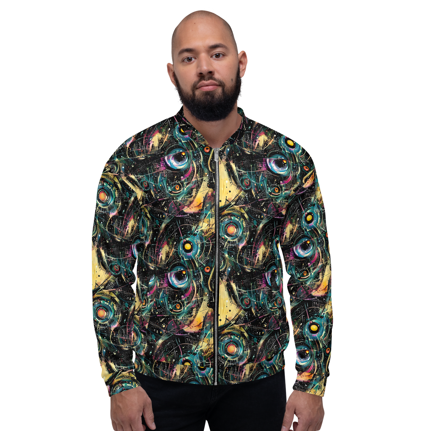 Bomber Jacket - Celestial Echoes