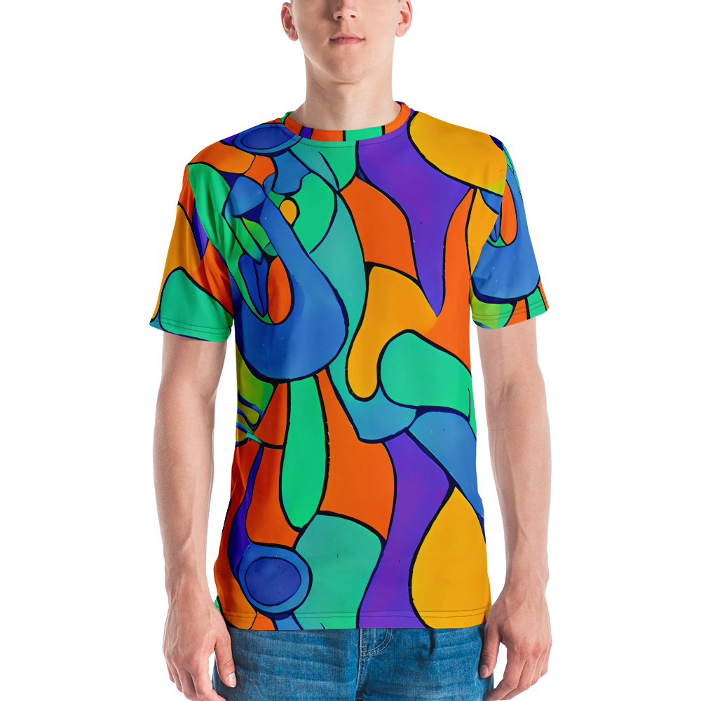 Men's Crew Neck T-Shirt - Archipenko Dream