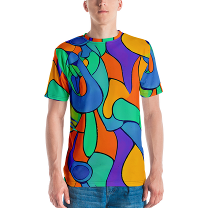 Men's Crew Neck T-Shirt - Archipenko Dream