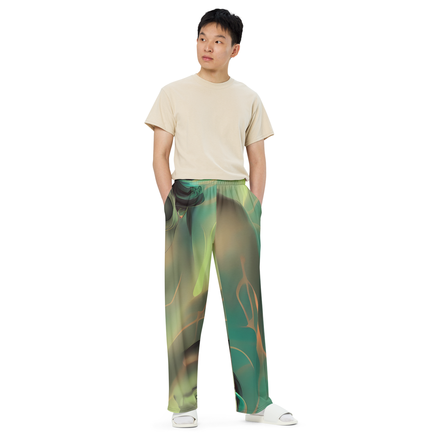 Wide-Leg Pants - Spectral Whisper