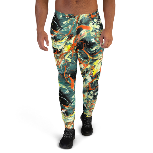 Men’s Joggers - Fluid Firestorm