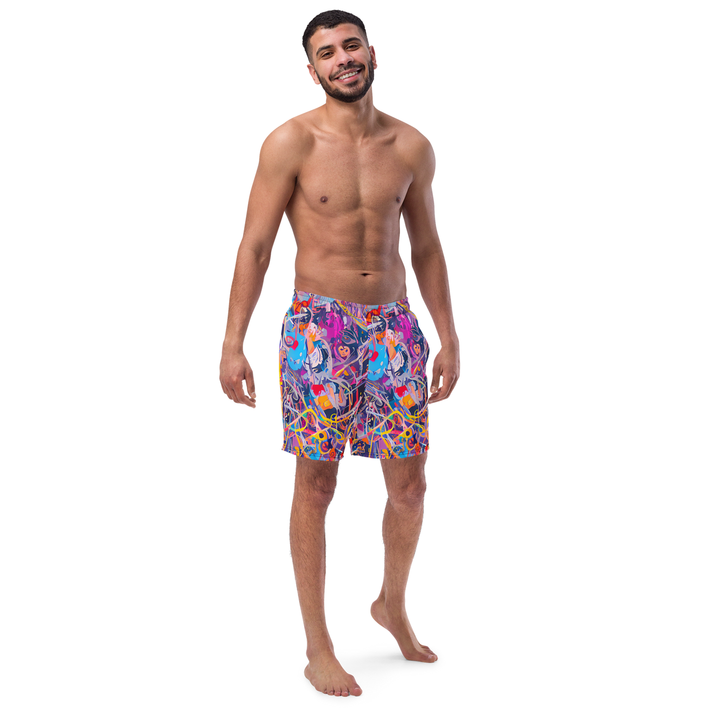 Swim Trunks - Vibrant Fusion