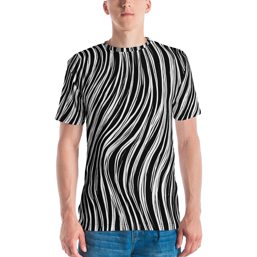 Men's Crew Neck T-Shirt - Weston Waves