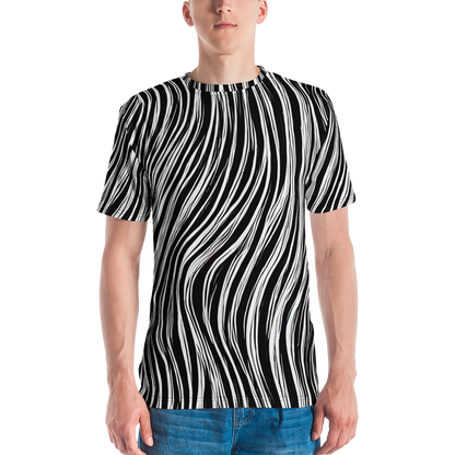 Men's Crew Neck T-Shirt - Weston Waves