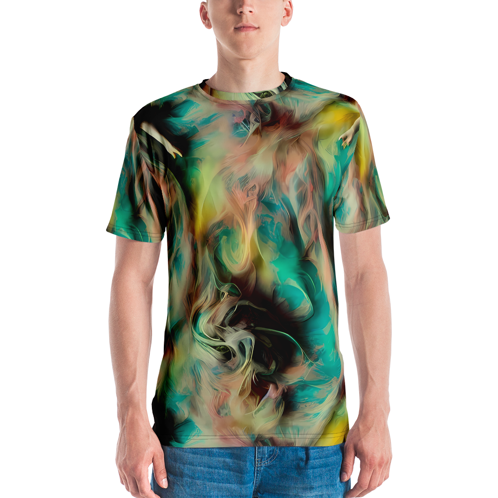 Men's Crew Neck T-Shirt - Enchanted Fusion