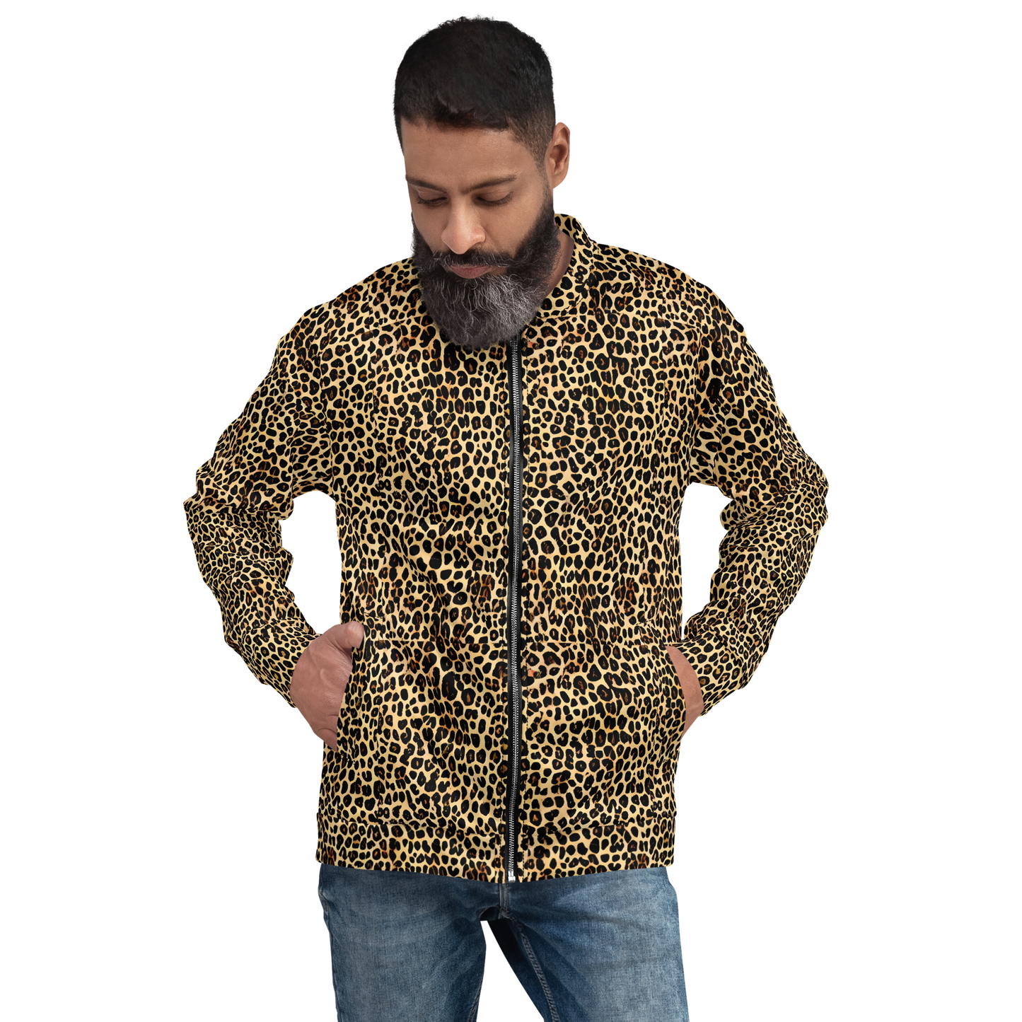 Bomber Jacket - Cheetah Mosaic