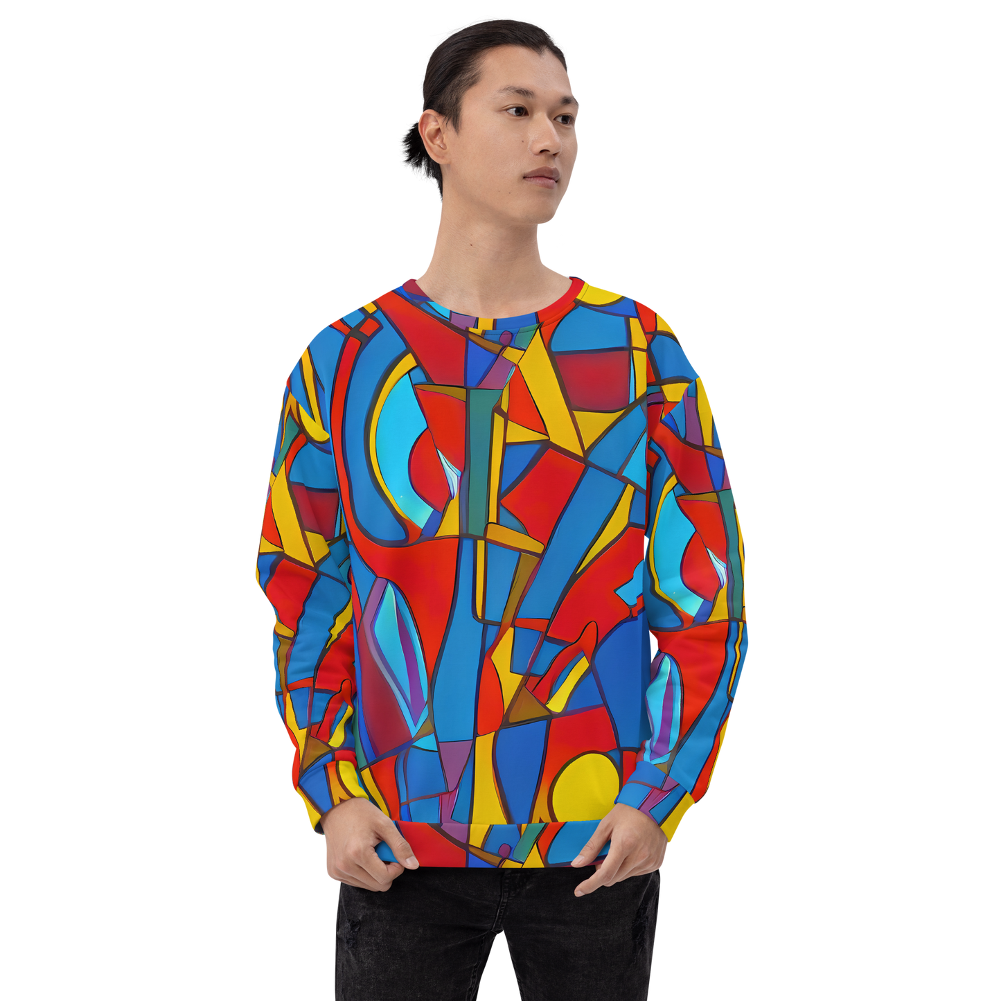 Sweatshirt - Mondrian Maze