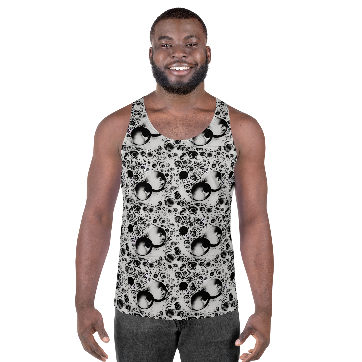 Men's Tank Top - Crater Swirl