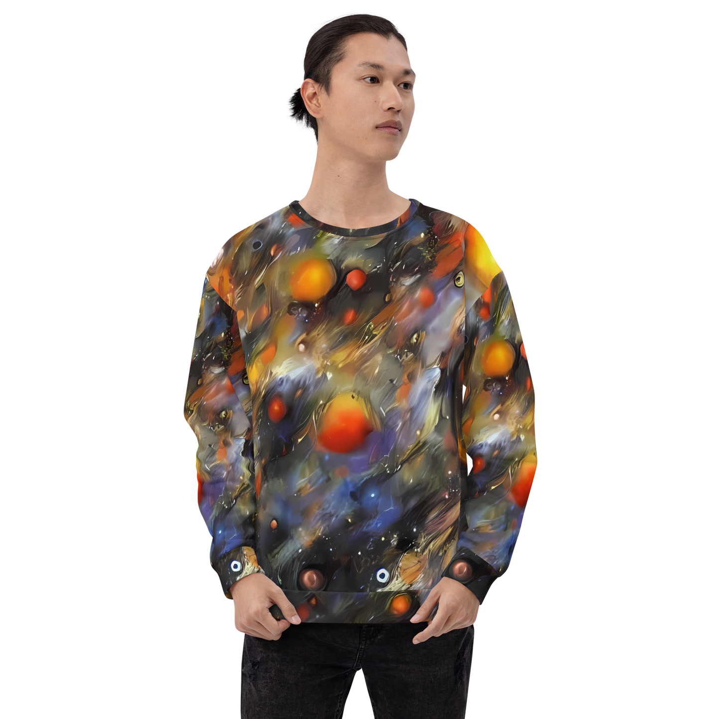 Sweatshirt - Brushstroke Blaze