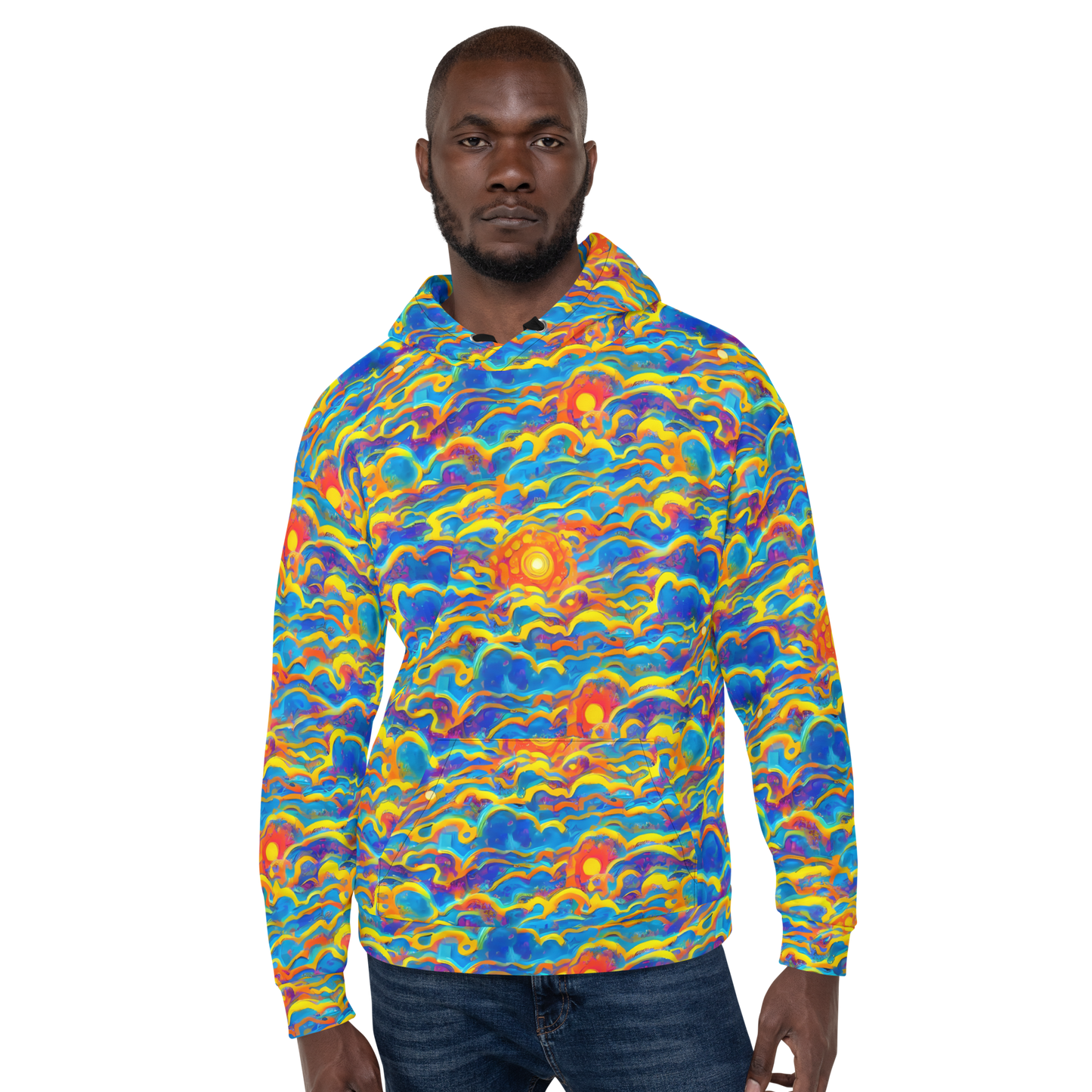 Hoodie - Chroma Ripple