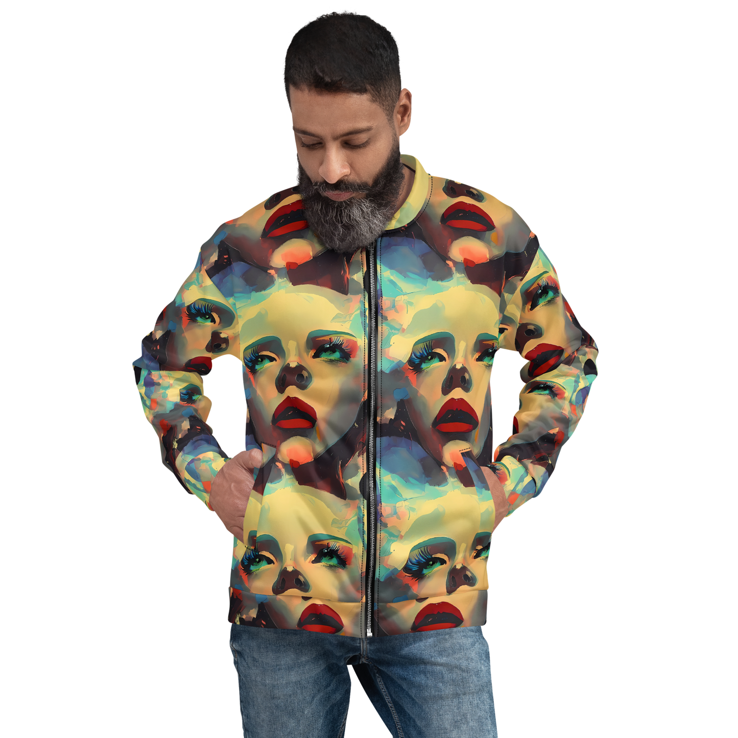 Bomber Jacket - Astral Reflections