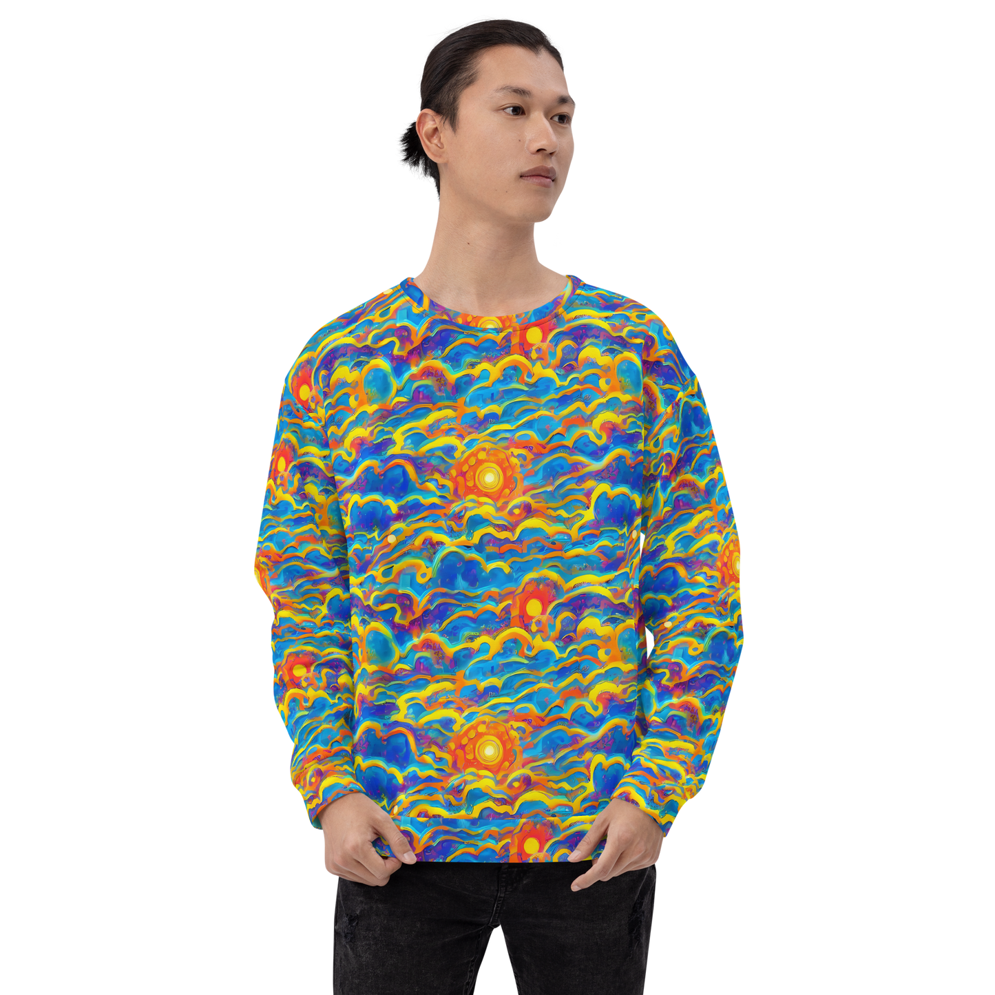 Sweatshirt - Chroma Ripple