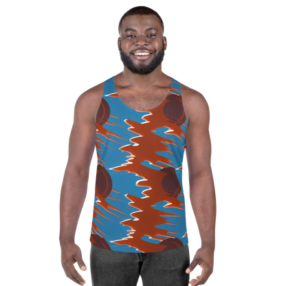 Men's Tank Top - Desert Vortex