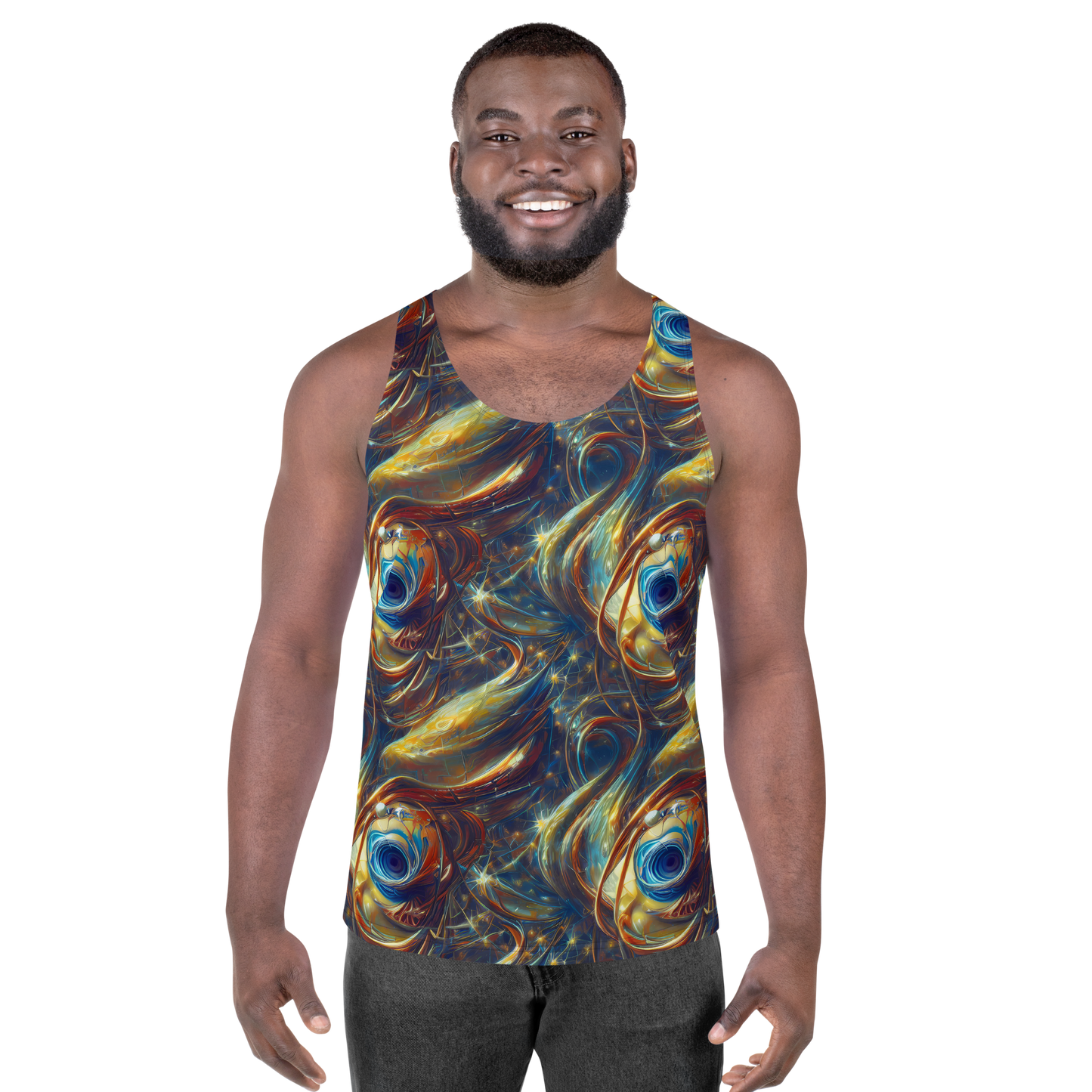 Men's Tank Top - Celestial Vortex