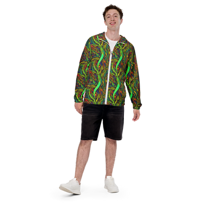 Men's Windbreaker - Cosmic Garden