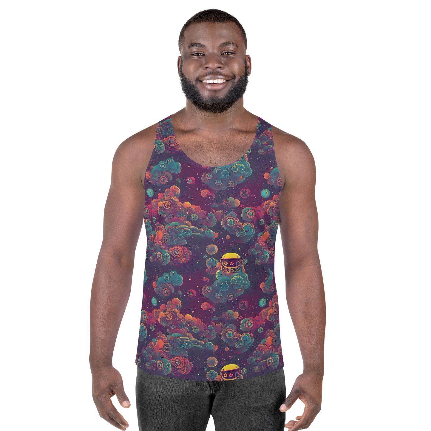 Men's Tank Top - Nebula Dreamscape