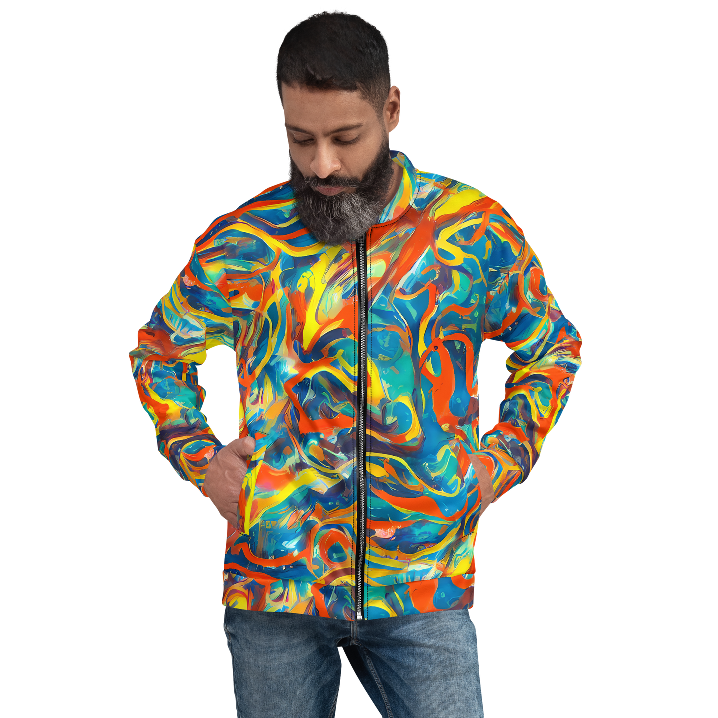 Bomber Jacket - Chromatic Fusion