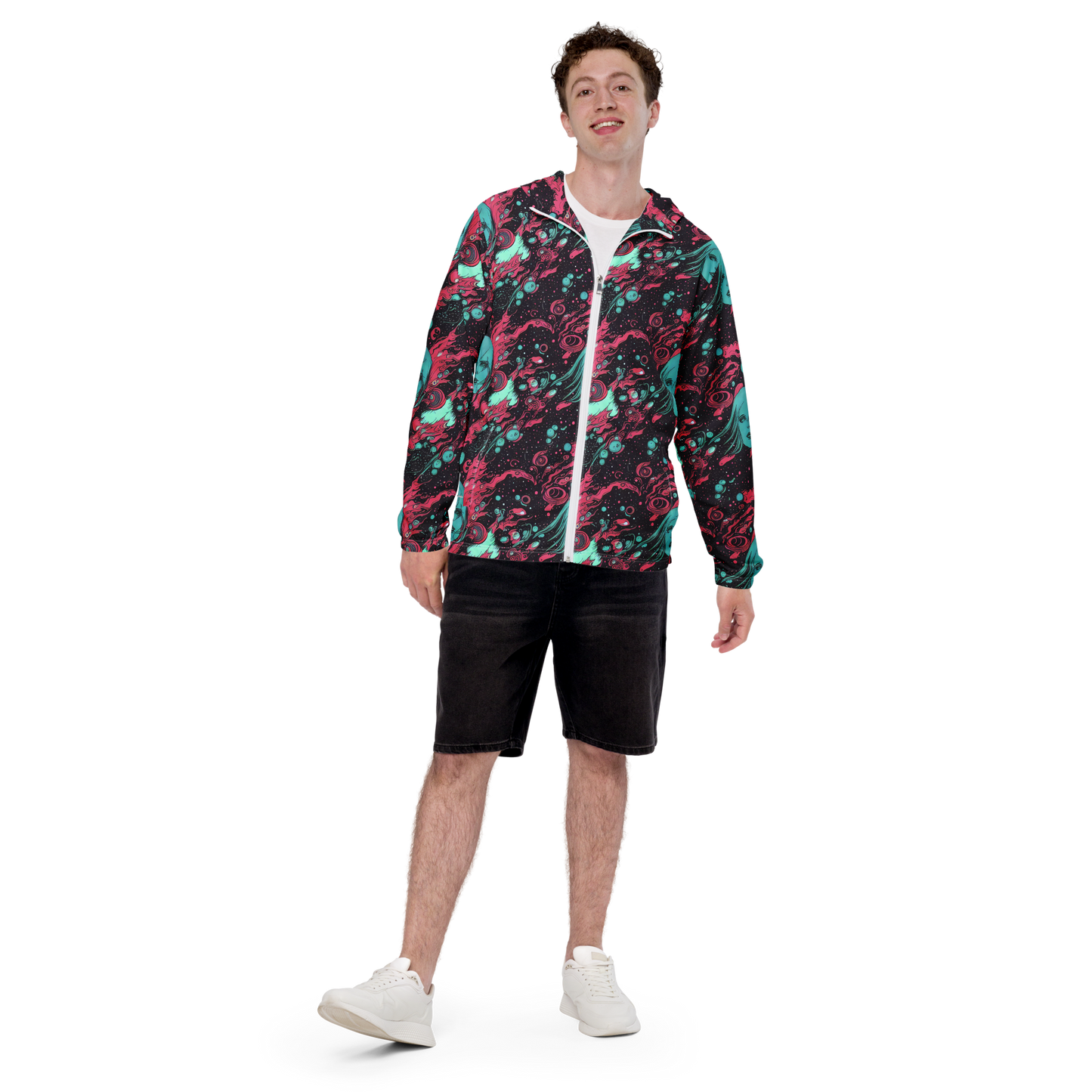 Men's Windbreaker - Spectral Dreamer