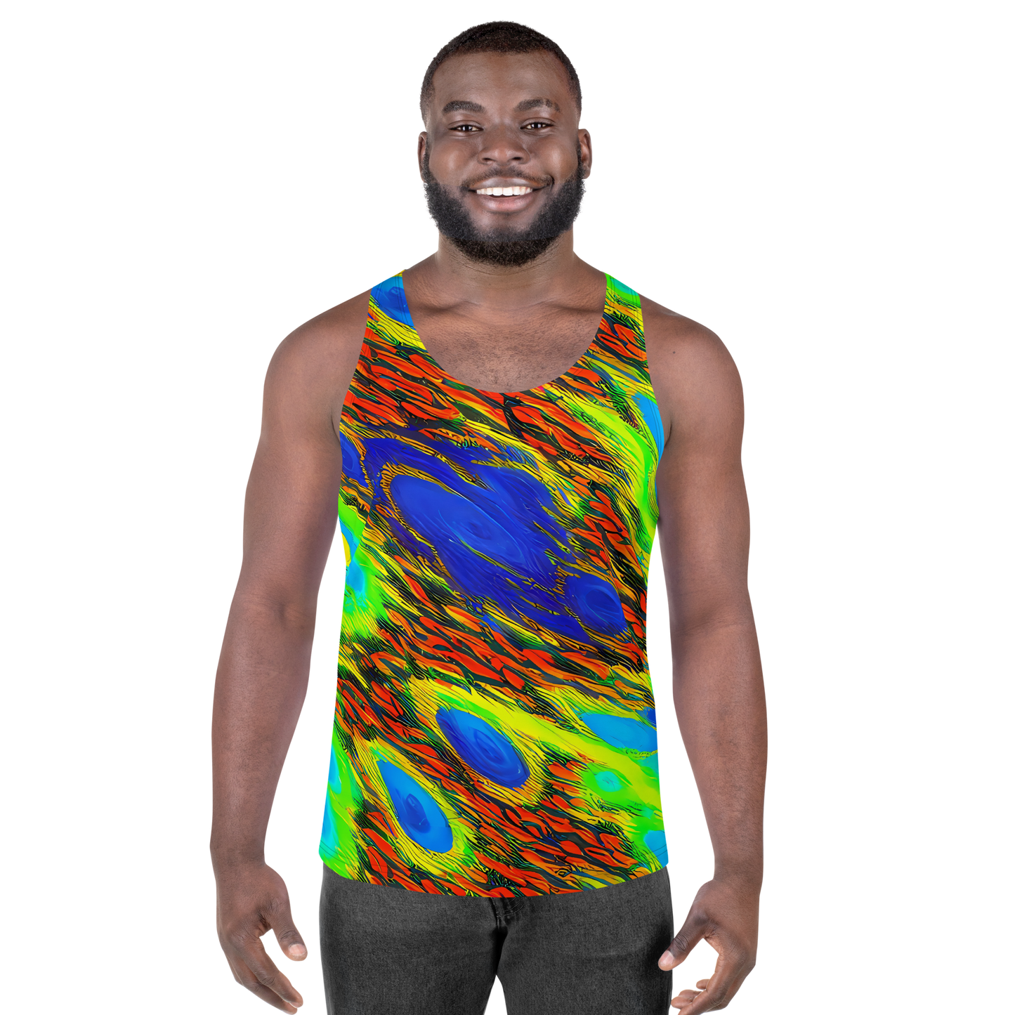 Men's Tank Top - Hodgkin's Blaze