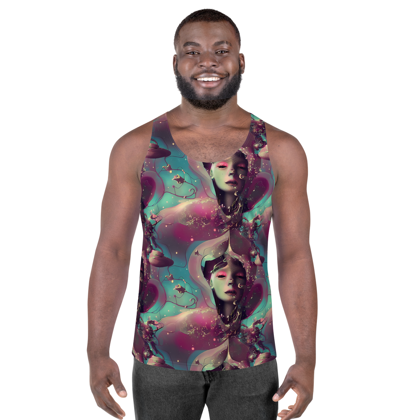 Men's Tank Top - Nouveau Galaxy