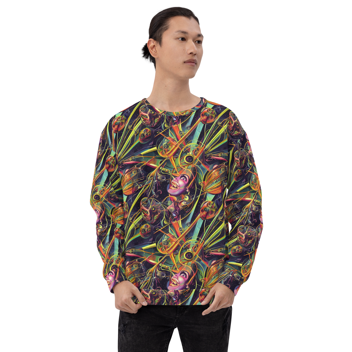 Sweatshirt - Psychedelic Deep Space