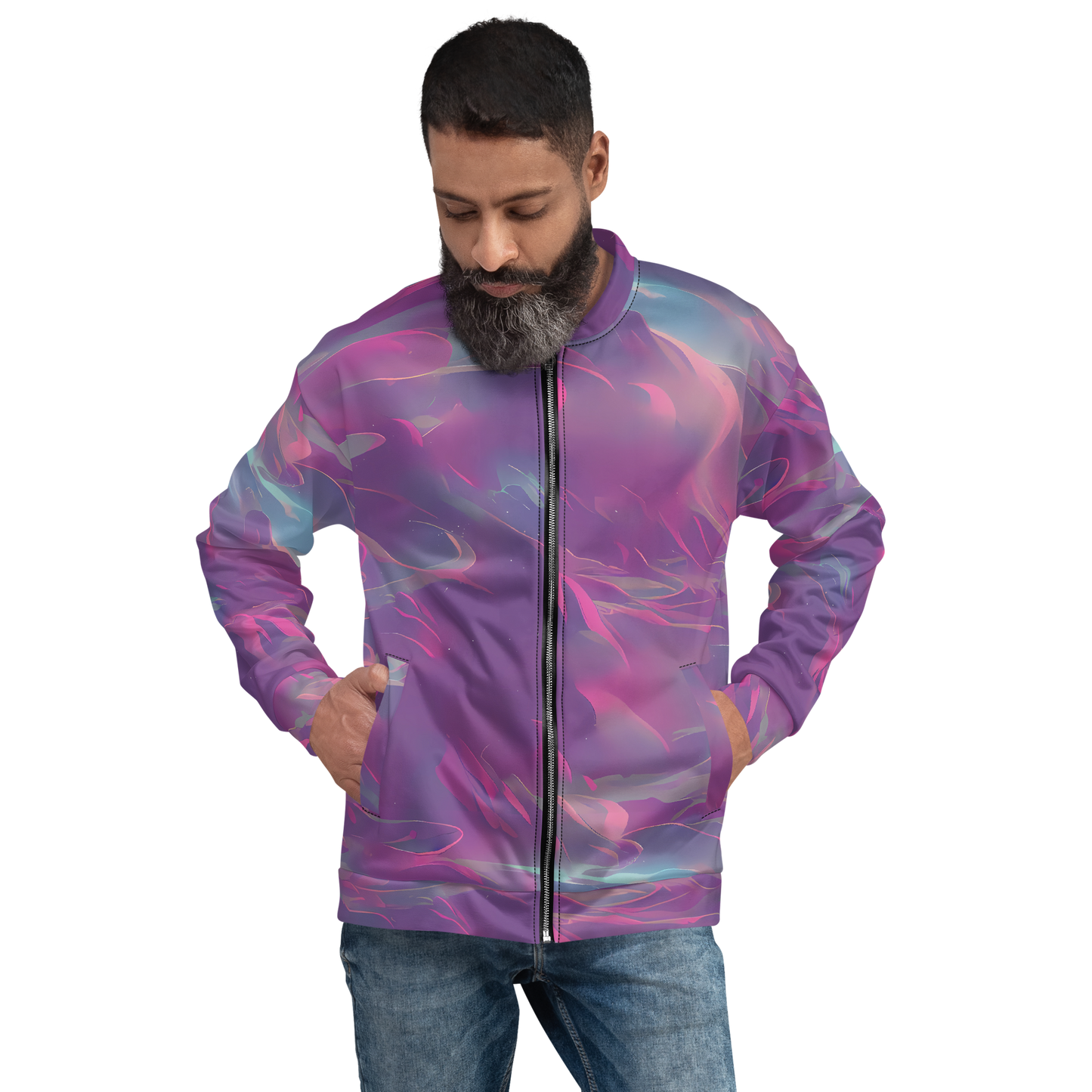 Bomber Jacket - Dreamscape Swirl