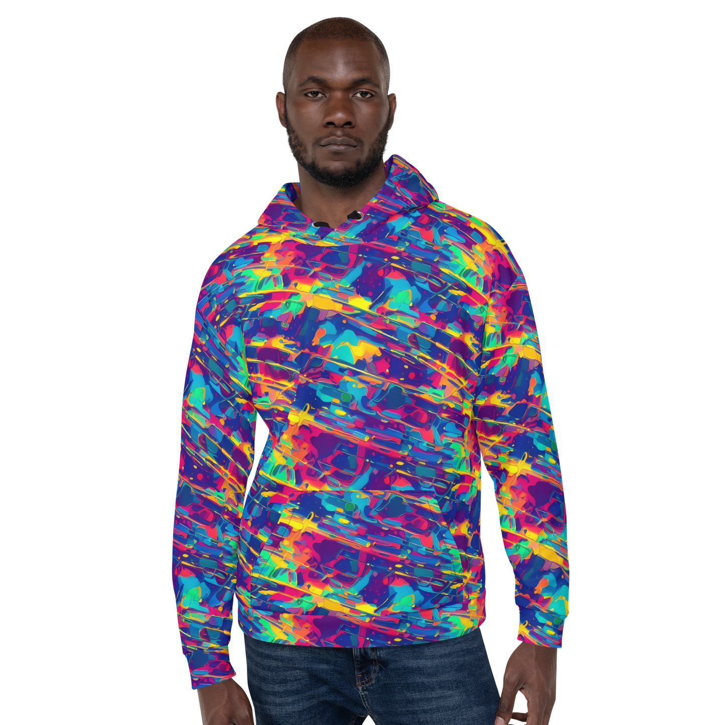 Hoodie - Spectrum Streaks