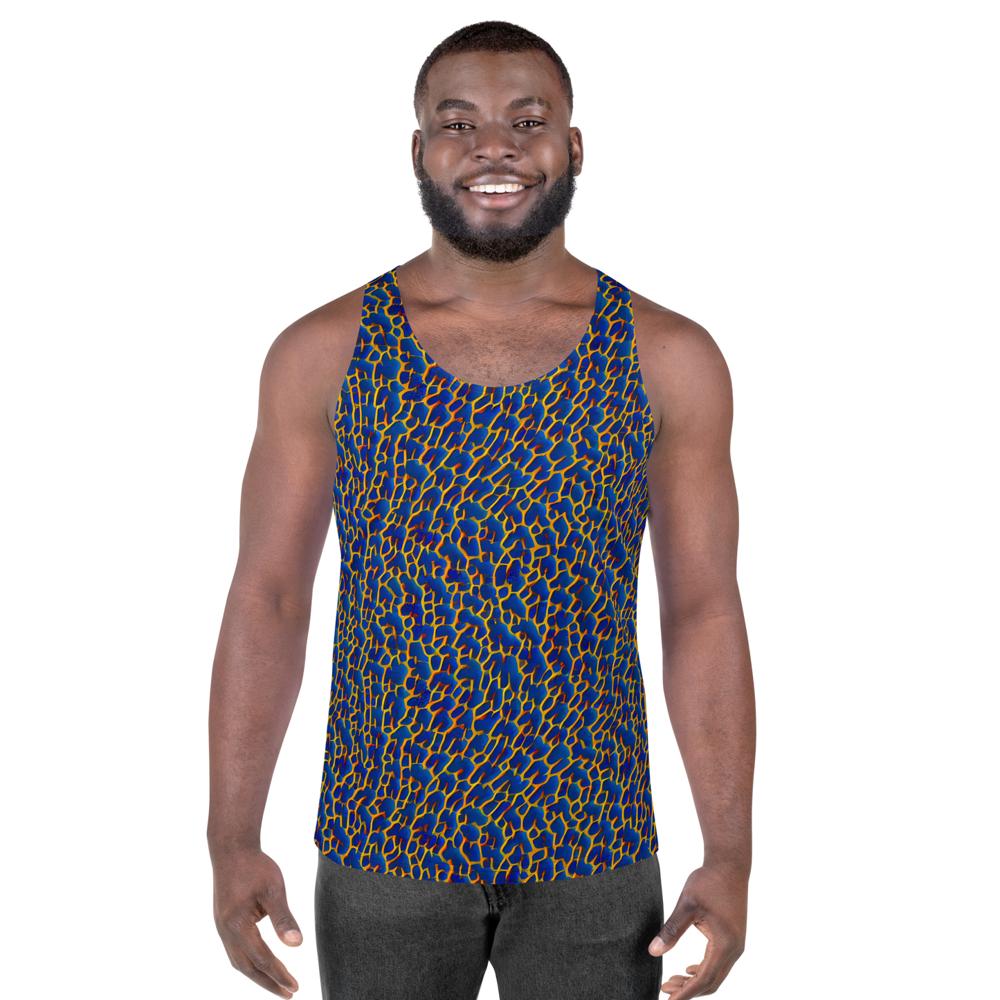 Men's Tank Top - Crimson Creepers