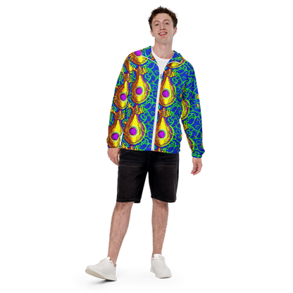 Men's Windbreaker - Sprawling Spectacle