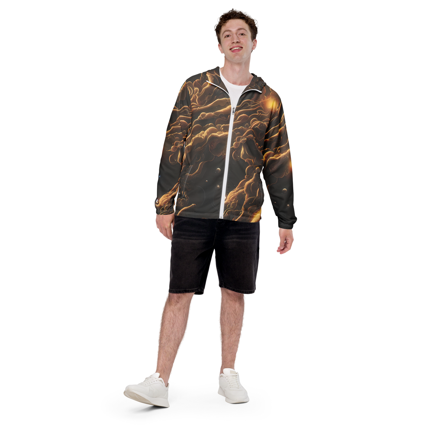 Men's Windbreaker - Ether Tangle