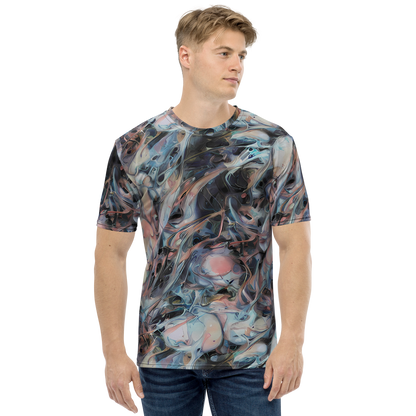 Men's Crew Neck T-Shirt - Daydream Cascade