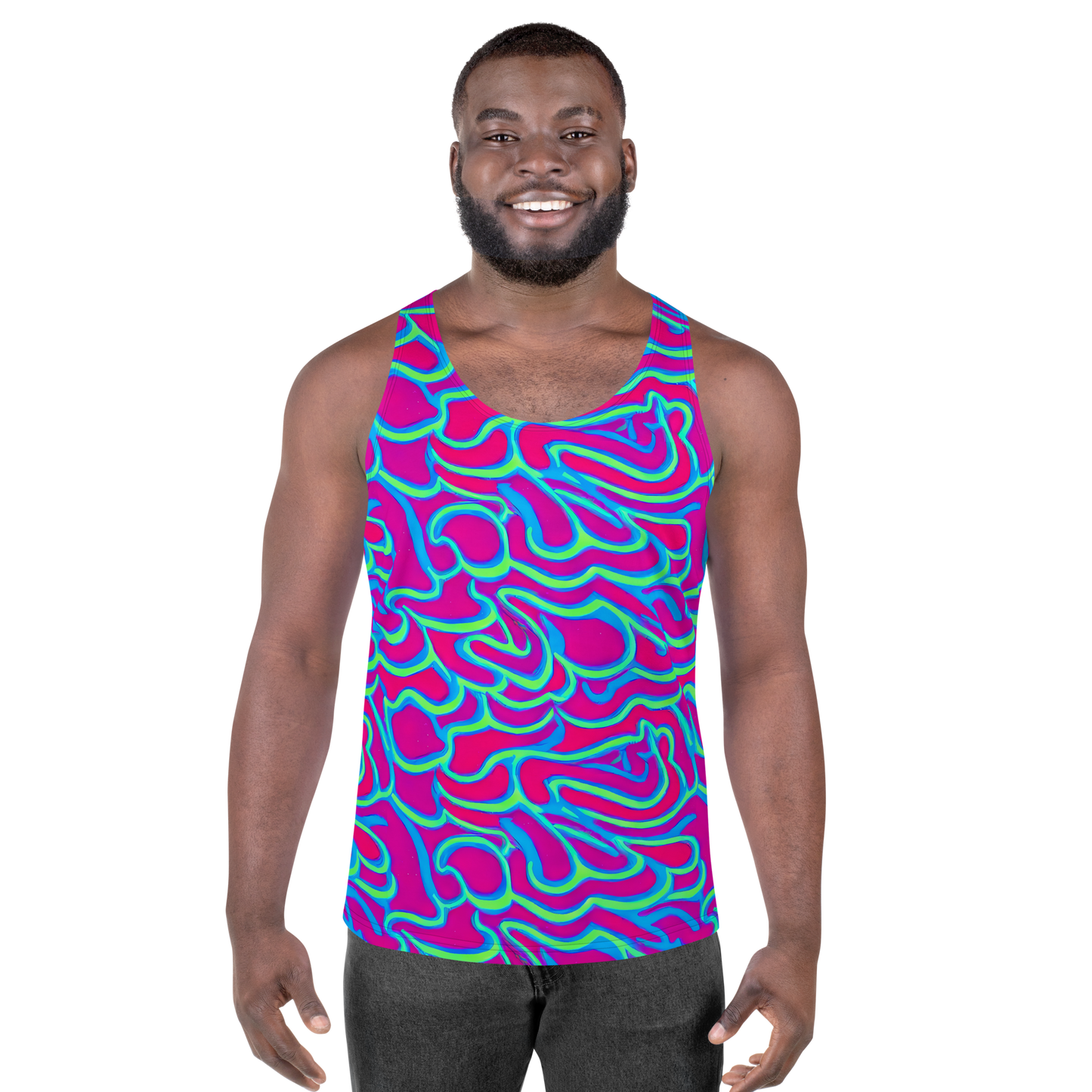 Men's Tank Top - Aquatic Ember