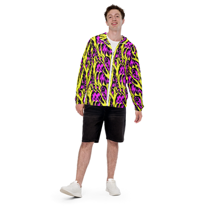 Men's Windbreaker - Neon Savanna