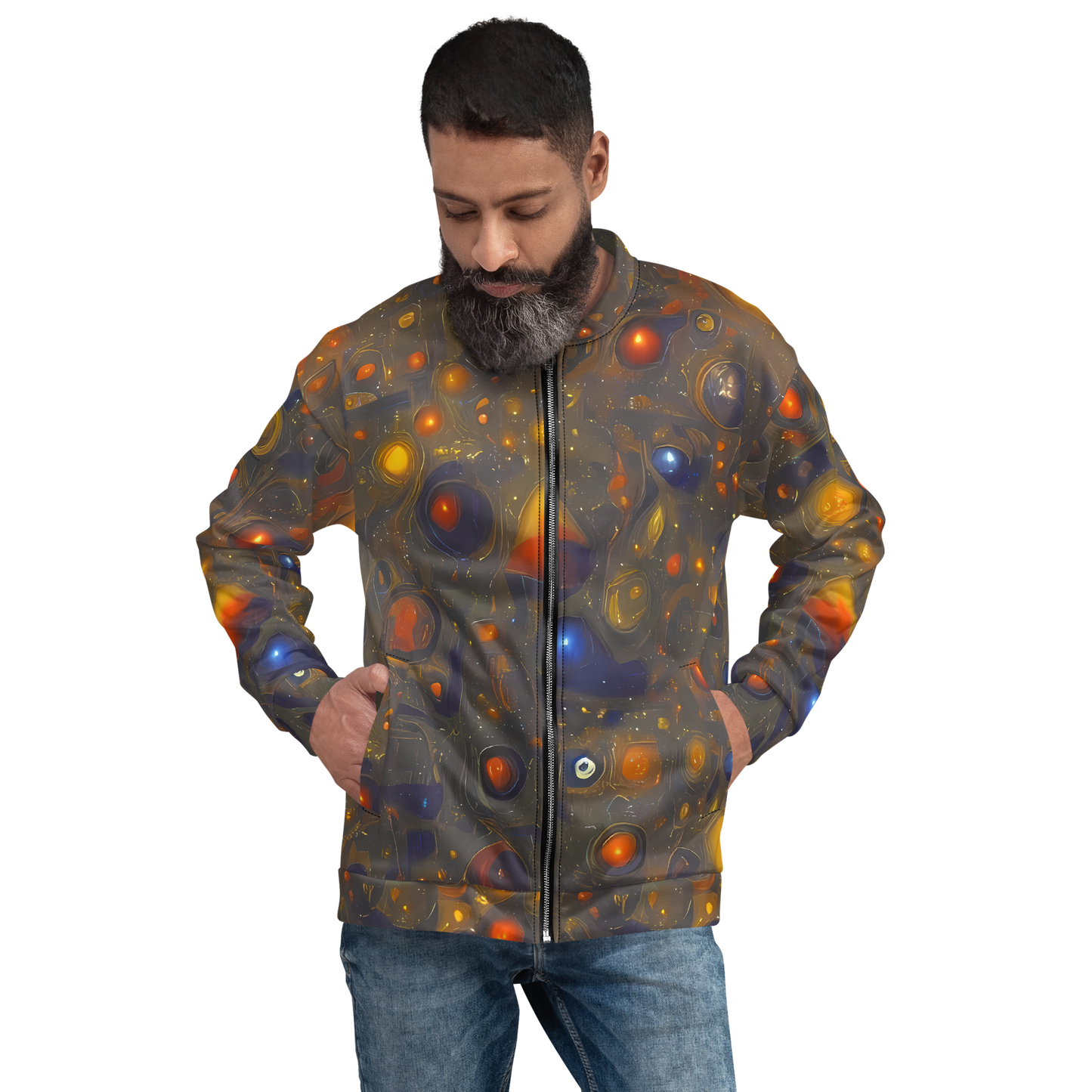 Bomber Jacket - Chromal Flux