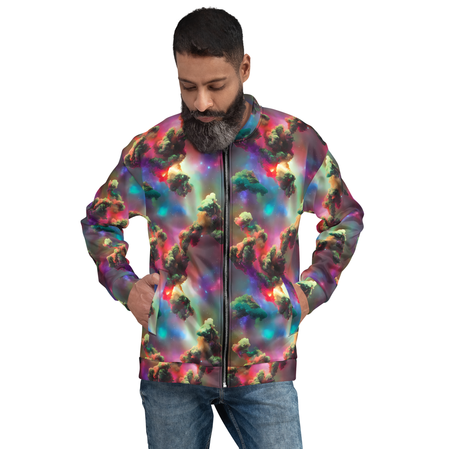 Bomber Jacket - Nebula Dreams