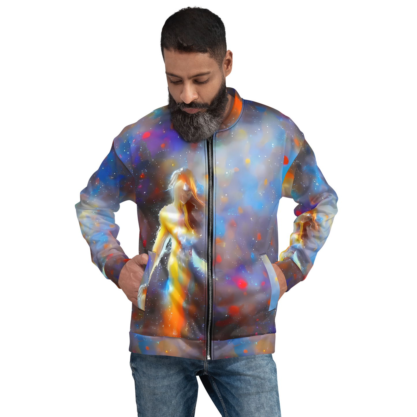 Bomber Jacket - Impressionist Drift