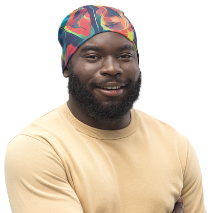 Beanie - Neon Aurora