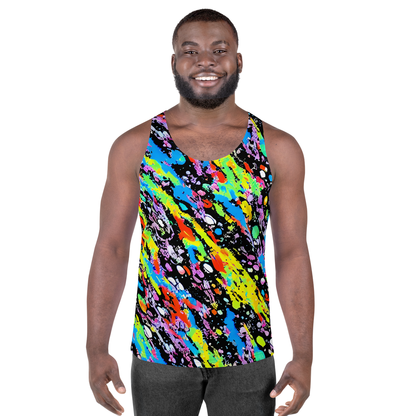 Men's Tank Top - Pollock Pulse