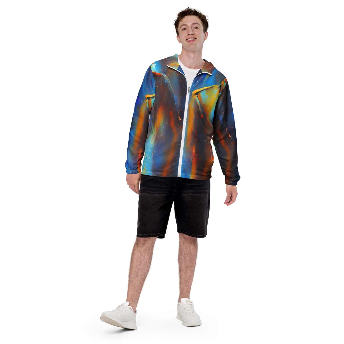 Men's Windbreaker - Pliique Spectrum