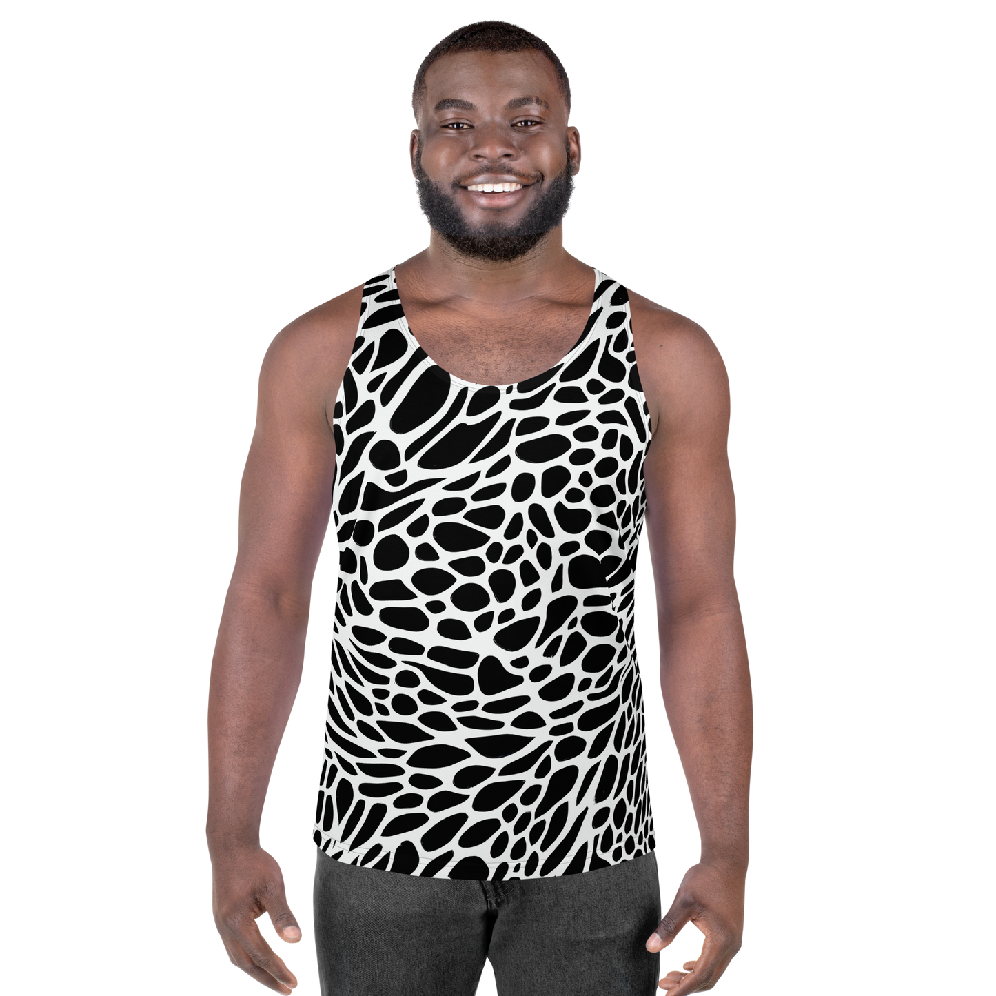 Men's Tank Top - Monochrome Mystique