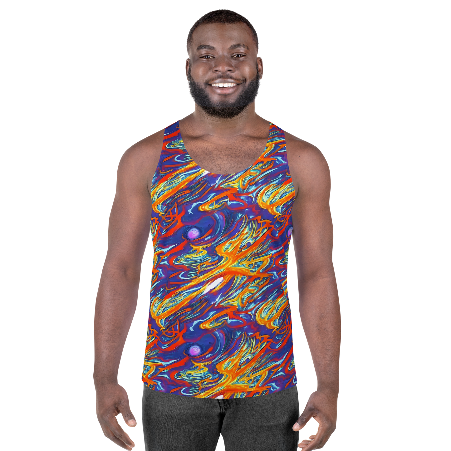 Men's Tank Top - Galactic Ember