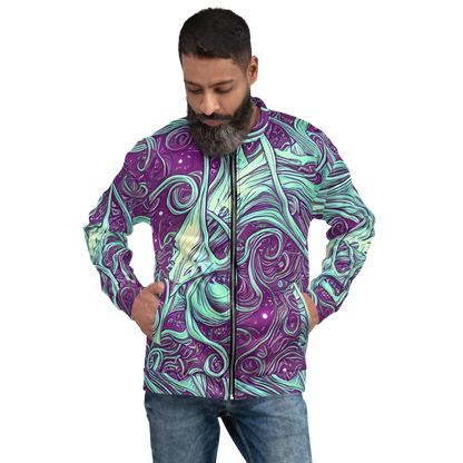 Bomber Jacket - Temple Swirls