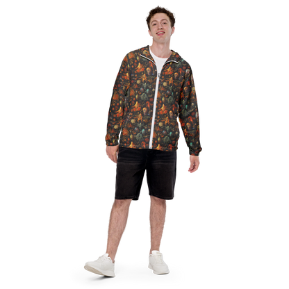 Men's Windbreaker - Florescent Void